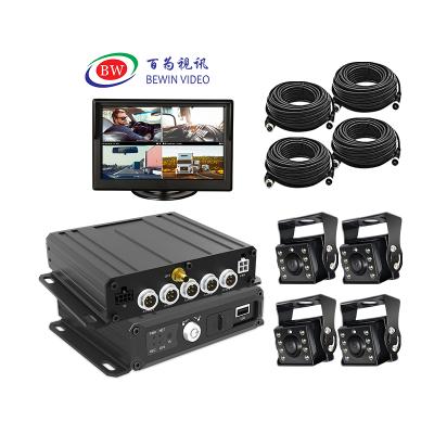 China Best GPS/3G/4G/WIFI Optional Car DVR MDVR Camera 4ch GPS WIFI 3G 4G Mobile Camera Kits AHD 1080P 4 for car dvr for sale