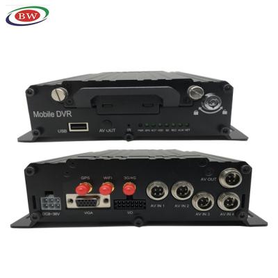 China Optional 4G WIFI GPS Bus Taxi Public Truck Cost Low Cost 4CH HDD Mobile DVR 4G GPS Tracking MDVR System Bus for sale