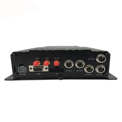 China Optional H.265 Support H.265 Wide Local Video Truck Monitoring Wide Voltage H.264 GPS 4G WIFI Mobile DVR Monitor For Truck for sale