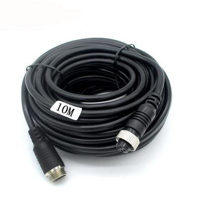 China 4 Pin Aviation Telecommunication Car Video 4pin Extension Cable For CCTV Rearview Camera Truck Trailer Camper Bus for sale