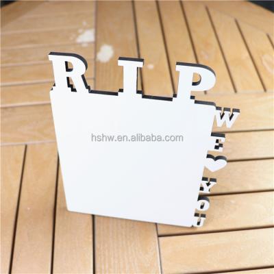 China Home Office Hotel Decoration Customized Memorial MDF Photo Panel TEAR Sublimation Frames for sale