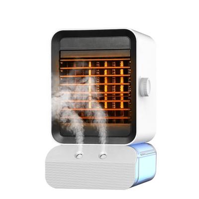 China 2022 COOL HOT SALES MINI HOT SALES PTC HEATER Packing Skin Tightly Ice Mist for sale