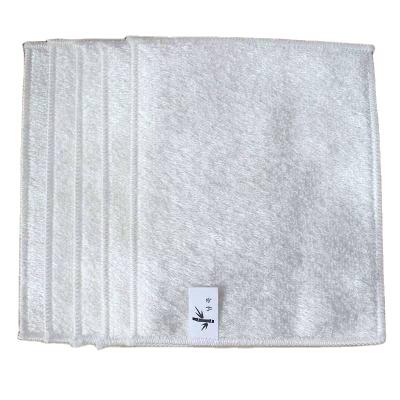 China 100%Bamboo Fiber Dish Cloth Fiber Kitchen Cleaning Towel QUICK DRY Wholesale Antibacterial Naturally Bamboo Cleaning Towel for sale