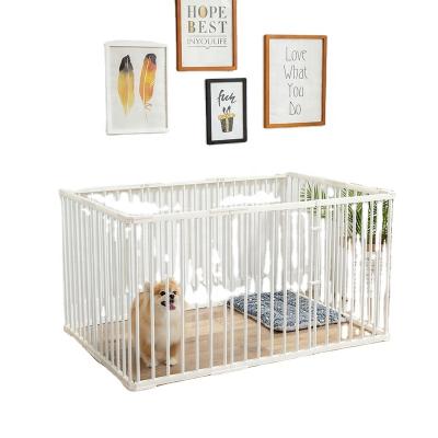 China Large Dog Cage Viable Cat Cage Medium And Small Dog Fence Household Isolation Door Indoor Iron Cage for sale