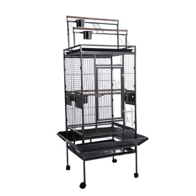 China Large Parrot Bird Cage Villa Bird Cage Pet Cage Breathable Popular Medium And Hot Sale for sale