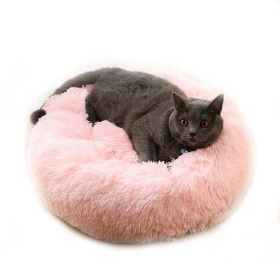 China Viable Wholesale Product Pet Around New Removable Dog Bed Dog Bed Soothing Pet Bed and Cat Bed House Luxury for sale