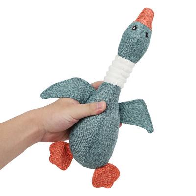 China Durable Dog Toy Knit Fabric Gray Elephant Stocked Squeaky Pet Toys For Dog Chew for sale