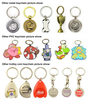 China Cute Cartoon Soft Acrylic Charm Keychains Cartoon Character Promotion Gift Resin Key Chain for sale