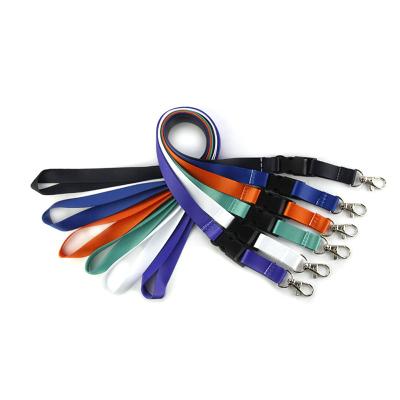 China Promotional Gift / Thermal Transfer OEM Custom Service Color Advertising Size Printing Polyester Lanyard With Logo Custom for sale