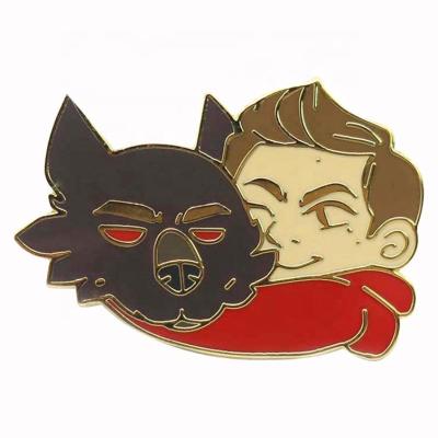 China Wholesale Personalized Sublimation Metal Blank Global Custom Cartoon 3d Logo Enamel Pin Badge Maker Global Hard Lapel from Zhongshan for sale