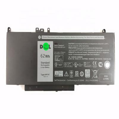 China Genuine LAPTOP manufacturer laptop battery for Dell LATITUDE E5470 E5270 E5570 6MT4T 7.6v 62WH lithium ion batteries for sale