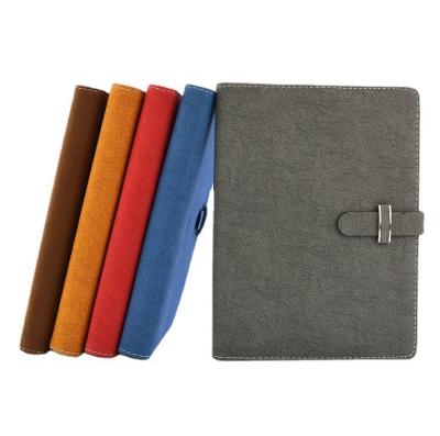 China High Quality Mini 2022 New Prootion Business Notebook Organizer PU Leather Loose Leaf Cover A5 Size for sale