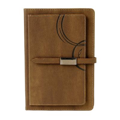 China Wholesale hardcover planners and notebooks custom a5 hardcover pu leather classic notebook foil stamping blank pages for sale