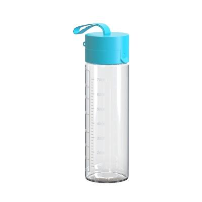 China 800ml Outdoor Sports Sustainable Best Seller Bpa Free Lightweight And Easy-to-Carry Plastic Water Bottle for sale