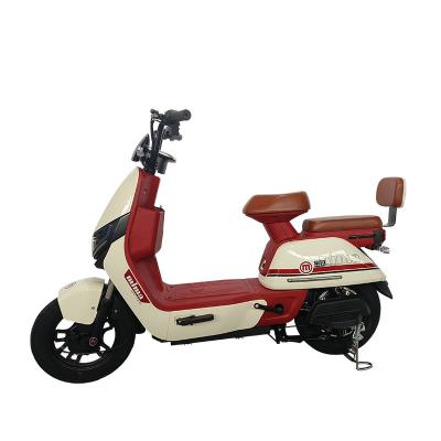 China High quality lithium battery e bike two seat aluminum alloy electric bicycle with basket electric bicycle for sale