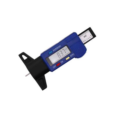 China ABS Digital Tire Groove Depth Gauge Gauge Inch Millimeter Car Motorcycle Truck for sale