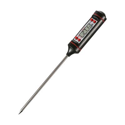 China Mini ABS+304 Stainless Steel LCD Instant Read Digital Handheld Kitchen Cooking Food Meat Food Thermometer Digital Food Thermometer for sale