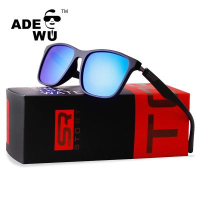 China Sports ADE Sunglasses With You Retro Brand Design Polarized Sunglasses TR90 For Men's Colorful Driving Sunglasses STYZ2002J for sale