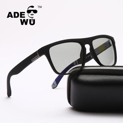 China ADE sports sunglasses with you most popular brand design color-changing polarized sunglasses for men fishing photochromic lenses B1911 for sale