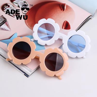 China Fashion ADE Sunglasses With You Flower Sun Glasses Kids CE UV400 Super Cute Custom Logo STY1312 for sale