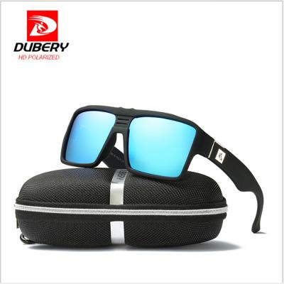 China Dubery 729 Sun Glasses Men Dubery 729 Luxury Polarized Retro Mirror Glasses Sports Sunglasses Fashion Brand Shading Oculos for sale