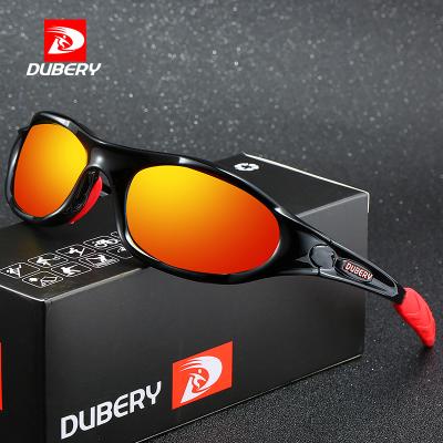 China Sports Sunglasses DUBERY KD-D781 Mens Sports Sunglasses Polarized Retro Cycle Sunglasses for sale