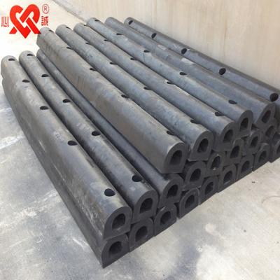 China Used for to protect dock or D-pillar form marine solid rubber fender dock rubber fender for sale