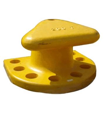 China Marine Dock Mooring Bollard Cast Steel 200T T Head Type for sale