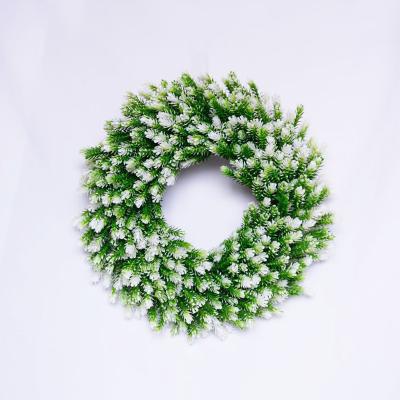 China Handmade Artificial Garlands and Garland Christmas Decoration Plastic Christmas Party Garlands for Wall Front Door for sale