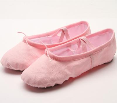 China Wholesale Cheap Soft Spanish Dance Shoes Latin Ballet Shoes Woman Dancing Shoes Factory for sale