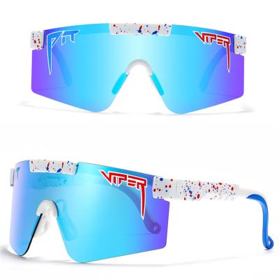 China High Quality Pit Viper Sports Sunglasses TR90 Frame Silicone Legs PV06 Polarized Oversized The 2000S Newest Fashion Sunglasses for sale