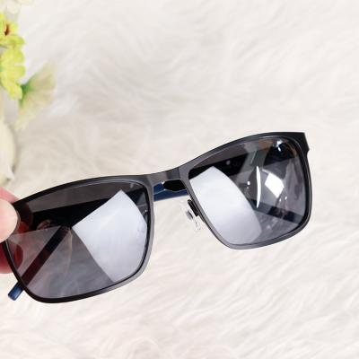 China Fashion sunglasses 2021 newest polarized sunglasses lenses adjust classic metal frames full frame polarized sunglasses for men for sale