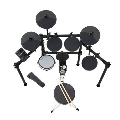 China Portable and Foldable Electronic Trigger Technology Double Drum Snare Drum Set Flykeys Design Popular Musical Instrument AD-1S for sale