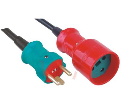 China Home Appliance Denmark Plug Extension Cord 16A/250V H05VV-F 3X1.0~1.5 H05RN-F 3X1.0 H05RR-F 3X1.0~1.5 H07RN-F 3X1.0~1.5 for sale