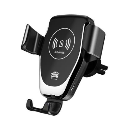 China Mobile Phone 10W Fast Auto Induction Qi Car Charger Wireless Phone Holder for sale