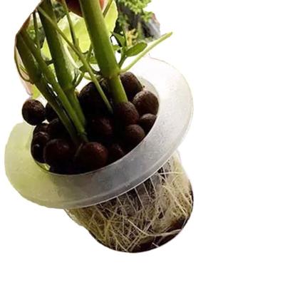 China Mesh Cup High Quality Acquaponic Hydroponic pp Vegetable Planting Basket Film Large Agricultural Indoor Hydroponic System 275g for sale