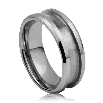 China Wholesale High Quality Quarry Office/Factory Jewelry Core Ring Masks Men's Titanium Rings for sale