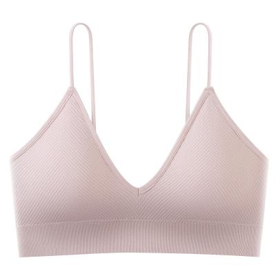 China Hot Selling Ladies QUICK DRY Ultra Thin No Back Feeling Sports Bra Lingerie Beauty For Yoga for sale