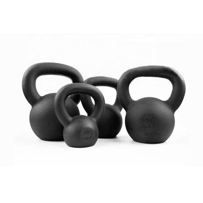 China Paint-baked dumbbell hot sale kettle bell for gym weightlifting professional training kettle dumbbell cast iron commercial kettle bell for sale