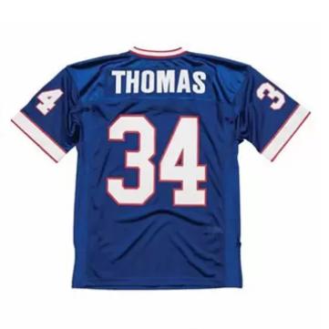 China Shirts & Thurman Thomas American Football Jersey Tops All American Football League Stitched In Stock for sale