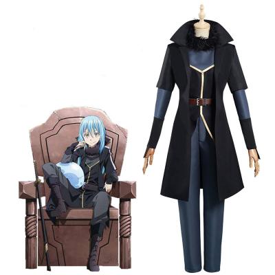 China Polyester Anime The Time I Got Reincarnated As Mud Storm Cosplay Rimuru Cosplay Costume Wig Mask Halloween Costume For Women for sale