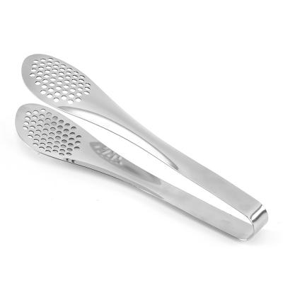 China Sustainable stainless steel bread tongs for sale