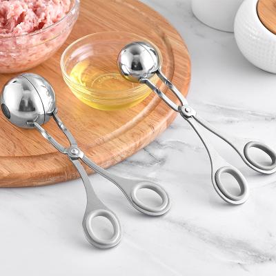 China Viable Mini Meat Baller Meatball Scoop Stainless Steel Ball Maker for sale