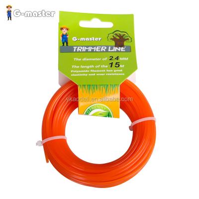 China 2-Stroke GM-L005 Red Star 3.7mm Weedeater line used for string trimmer head for sale