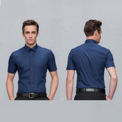 China Manufacturers Direct Polyester Woven Cotton Private Label Mens Dress Shirts Anti-pilling Made in China for sale