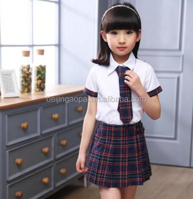 China School China Manufacturer Custom Pleated Japanese School Uniform Plaid Skirts for sale