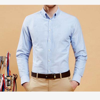 China Anti-pilling custom button down oxford shirts for men for sale