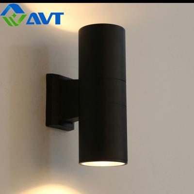 China Modern Wall Mounted Tempered Glass LED Down Lighting Garden Hotel Wall Light Outdoor Decor for sale