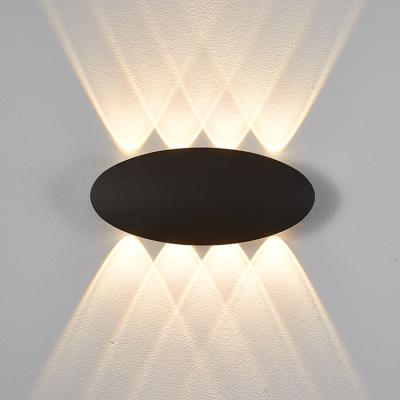 China AVT 2021 Smart Design Glass 1way 2way 3way 4way 5way 6way Indoor Outdoor Decorative LED Wall Light for sale