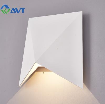 China AVT New Style IP65 Modern Outdoor Decorative Wall Lighting 5w 10w Cone Wall Garden Lamps for sale